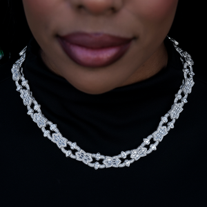 Gothic Mariner Chain in White Gold