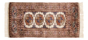 Vintage Fine Bokhara Rug Mat - 2'1" X 3'2"