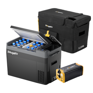 CRPRO30 30 Quart 12V Portable Car Fridge Kit