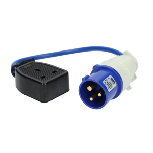 Female Fly Lead 240V 16Amp Male - 240V 13Amp