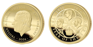 The 2026 Year of Three Kings Gold Five Sovereign