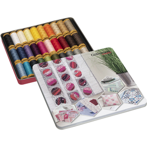 Coffret de 30 fils à coudre coton Gütermann