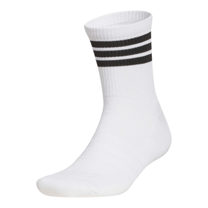 Mens Half Crew 3 Regular Socks (White/Black)