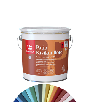 Tikkurila Patio Paving Stain - Tinted Colour Match