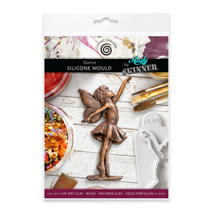 Cosmic Shimmer Dance Silicone Mould by Andy Skinner