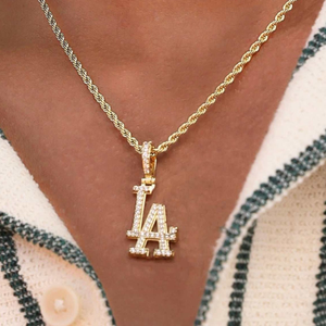Los Angeles Dodgers Official MLB Micro Logo Pendant