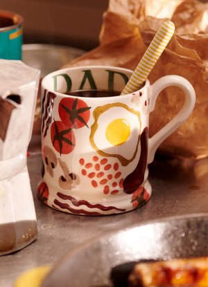 Seconds Breakfast Dad 1/2 Pint Mug