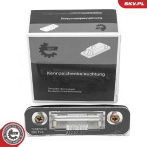 Number plate light