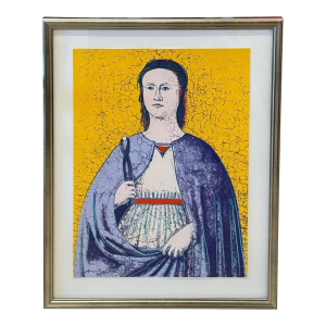 Andy Warhol St Apollonia Serigraph, 1984