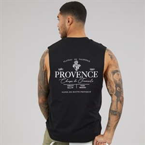 THREADBARE Mens Proven Vest Black