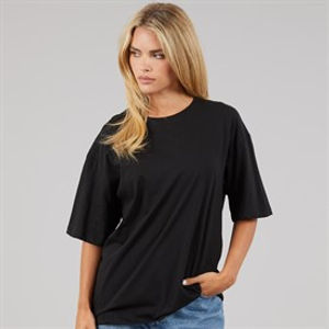 Brave Soul Womens Buse T-Shirt Black