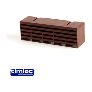 TIMLOC PLASTIC AIRBRICK 9 x 3" BROWN 1201ABBR