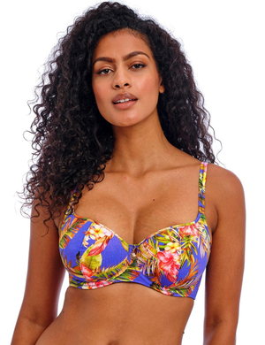 Freya Tiger Valley Sweetheart Padded Bikini Top - Ultramarine