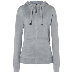 Damen Solution Bio Hoodie (Grau Melange)
