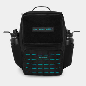 Black & Aqua Training Backpack