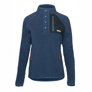 Damen Fryatt Sherpa Fleecepullover (Dark Denim)