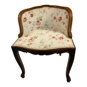 Vintage French Vanity Slipper Chair
