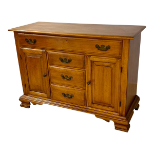 Mid 20th Century Rock Maple Buffet