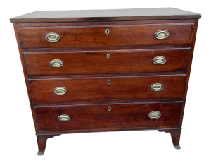 A Very Nice Antique Pennsylvania Hepplewhite Cherry Chest of Drawers, Circa 1800