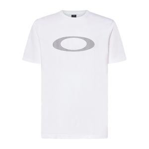 Mens Waves Ellipse Short Sleeve Casual T-Shirt (White)