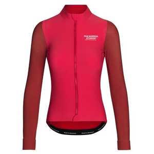 Womens Mechanism LS Jersey (Deep Red)