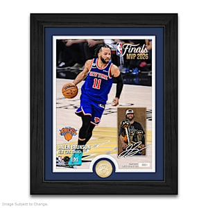 Jalen Brunson NBA Finals MVP Wall Decor