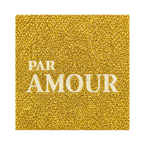 Étiquette tissée à coudre - Par amour
