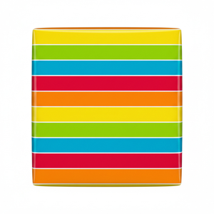 Colourful Stripes Gift Wrapping Paper Roll 3m