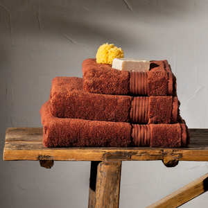 Burnt Orange Egyptian Cotton Bath Towels