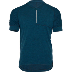 Herren 160 Merino Cycle Zip Trikot (Grün)
