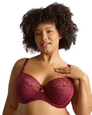 Sculptresse by Panache Estel Full Cup Bra - Cherry Red