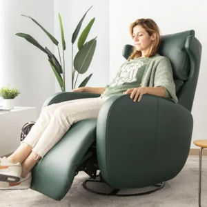 Fama - Kim Leather Swivel Power Recliner