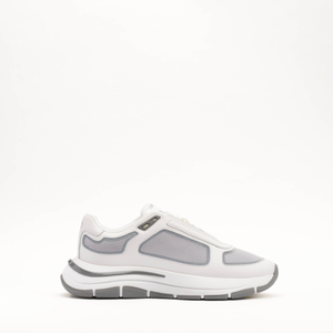 MALLET Alton Men's White Chrome Leather Trainers