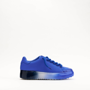 MALLET GRFTR Lite Men's Blue Ombre Dip Leather Trainers