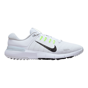 Mens Free Golf Golf Shoes (White/Black-Pr Pltnm-Wlf Gry)