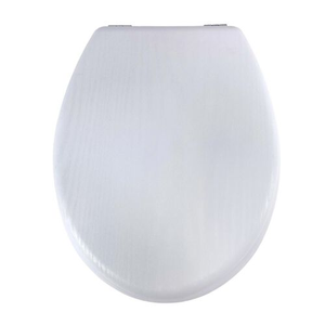 MODERN WHITE OAK EFFECT TOILET Seat