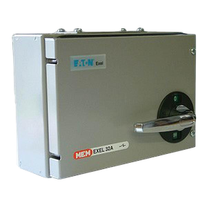 Eaton MEM 30AXTN2 Exel2 Grey Three Phase TPN Switch Disconnector 32A 415V