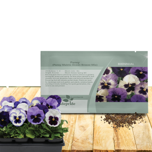 Pansy Seed Mix - Pansy Matrix Ocean Breeze Mix