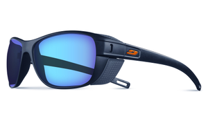 Julbo Camino Prescription Sunglasses - Dark Blue &amp; Black, Julbo Polycarbonate Spectron 3 Grey w/ Blue Mirror