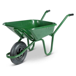 WALSALL EGP ENDURANCE HEAVY DUTY PNEUMATIC WHEEL WHEELBARROW 90l GREEN
