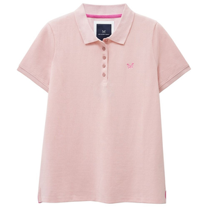 Womens Exmouth Solid Polo Shirt (Peachskin)