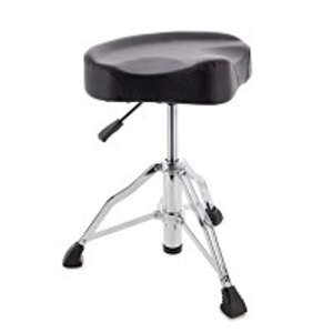 Trono hidráulico de tambor con sillín de Gear4music