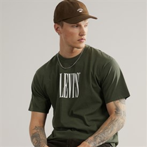 Levi's Mens Vintage Fit T-Shirt Stretched Serif 1 Kambaba