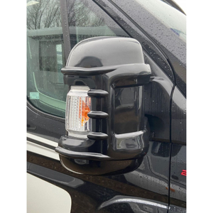 Fiat Ducato 07 Onwards / Peugeot Boxer / Citroen Relay Long Arm Mirror Protector – Black