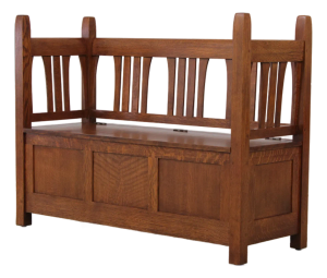 Stickley Mission Oak Arts & Crafts Hall Bench