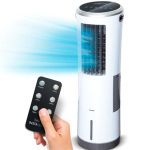 JML InstaChill Air Cooler | Portable Room Cooling Fan with Remote Control