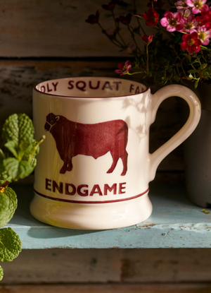 Seconds Diddly Squat Farm Endgame Bull 1/2 Pint Mug