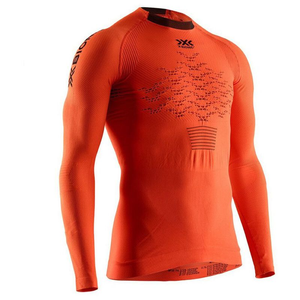 Herren THE TRICK RUN S LS M T-Shirt (Orange)