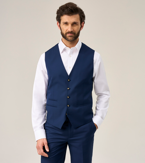 Joss Suit Waistcoat Royal Blue