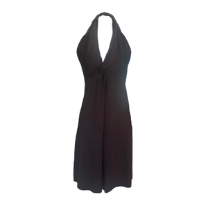 Soul Summer Halter Neck Dress In Black (M)